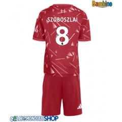 Maglie da calcio Liverpool Dominik Szoboszlai #8 Prima Maglia Bambino 2026-27 Manica Corta + Pantaloni corti)
